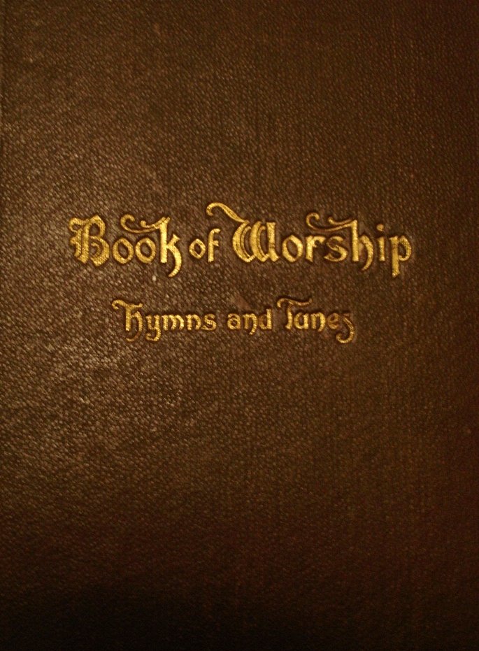 [ Cover of the 1899 edition of the hymnal ]