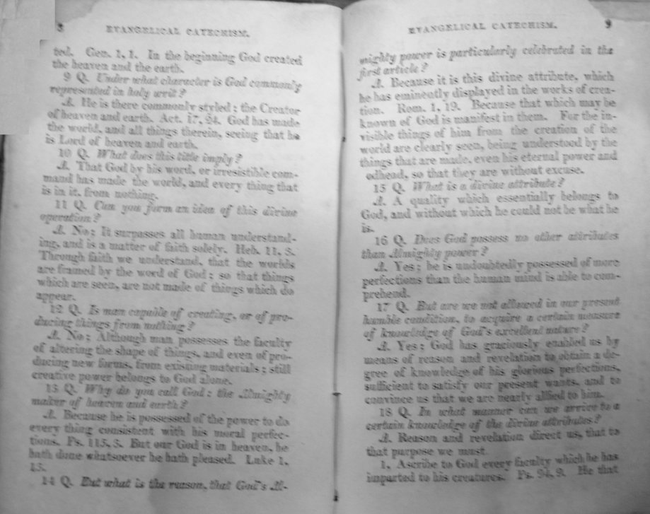 [ Next pages of the 1814 catechism of Dr. Quitman ]