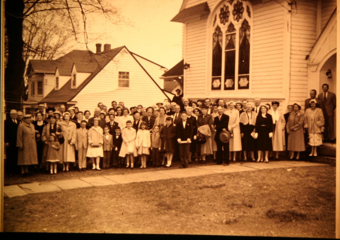 [ The congregation in 1956 ]