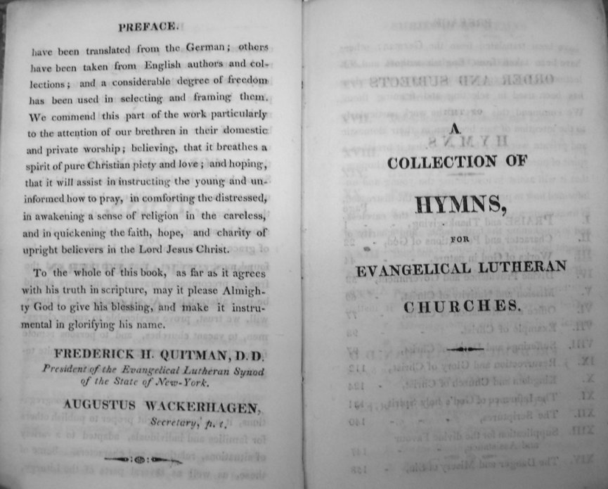 [ Next pages of the 1814 hymns of Quitman and Wackerhagen ]