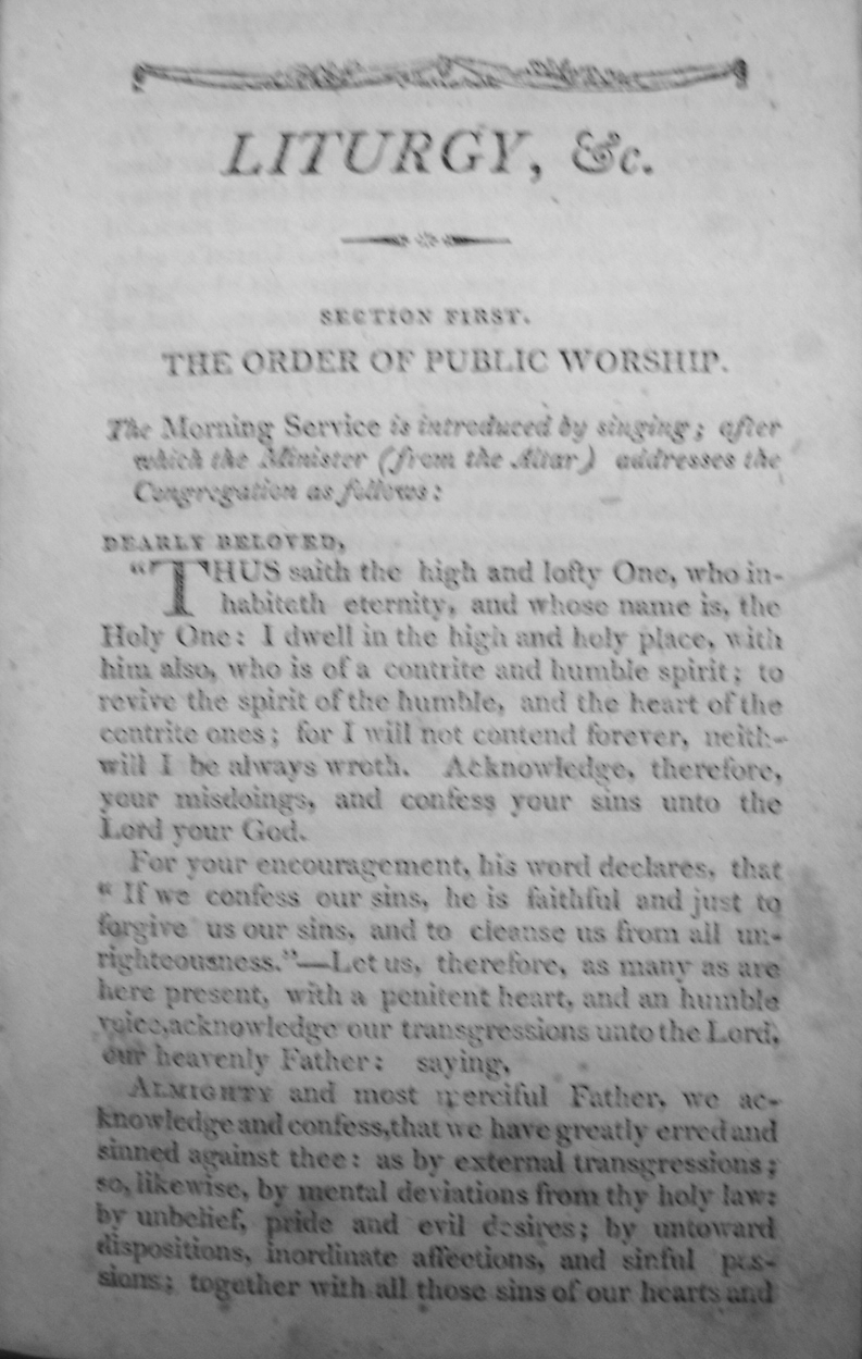 [ Page 3 of the English liturgy of Dr. Kunze ]