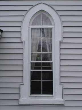 [ Window of the Pine Grove Church ]