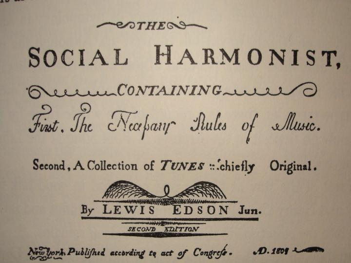 [ Hymnbook by Lewis Edson, Jr. ]
